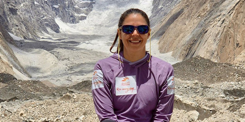 Maria Conceicao Summits K2